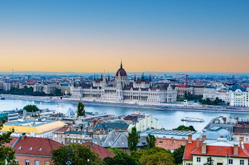 Budapest Panorama with the Hungarian Parliament