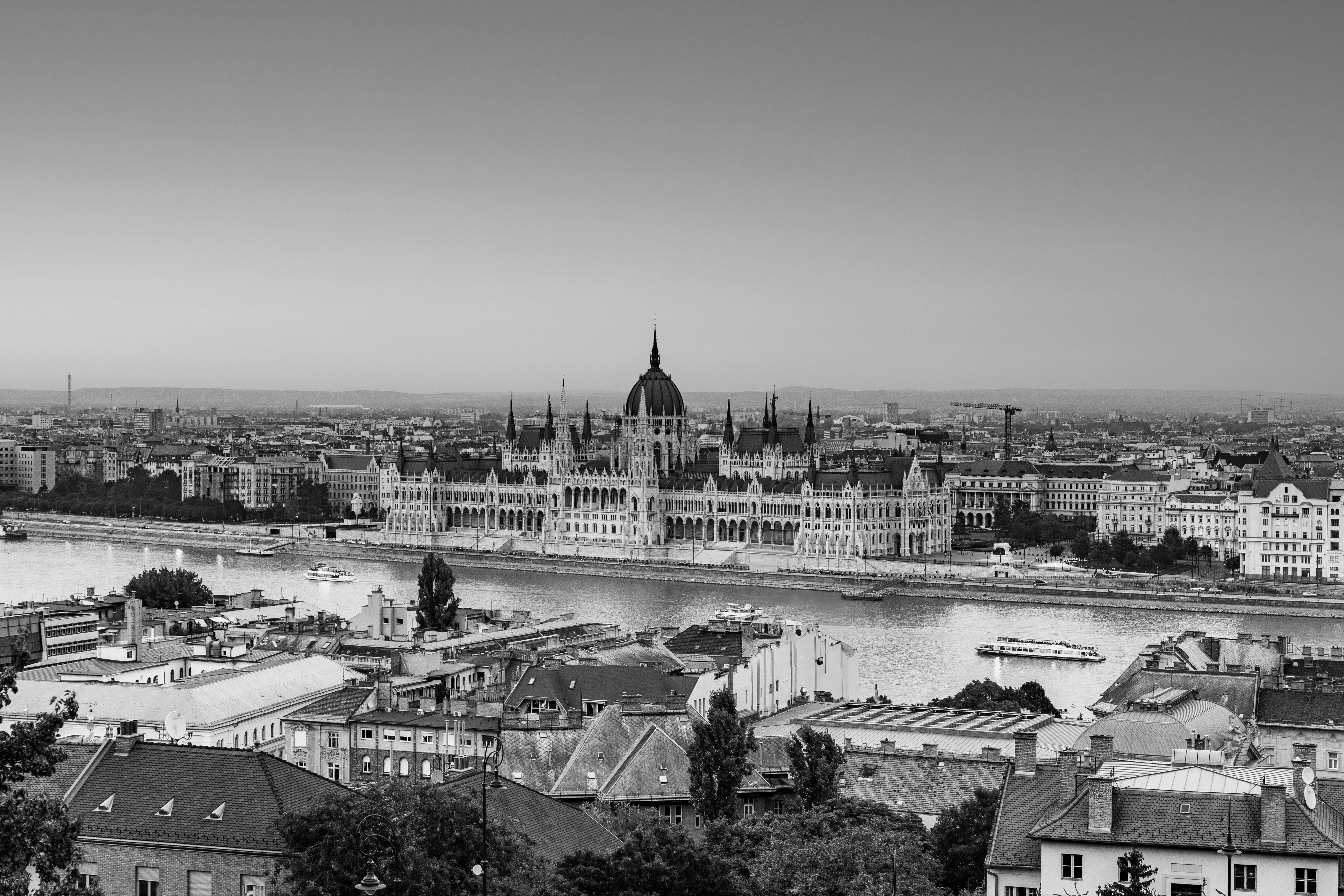 Hungarian Parliament and the Danube in Budapest