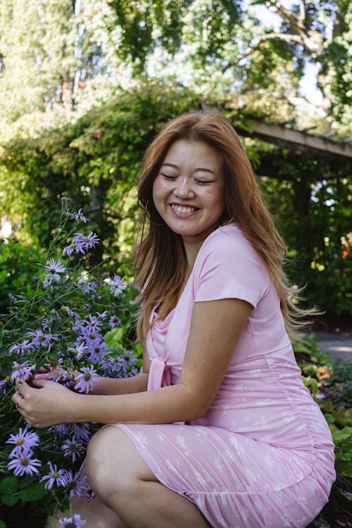 Gratis lagerfoto af blomster, busk, crouching