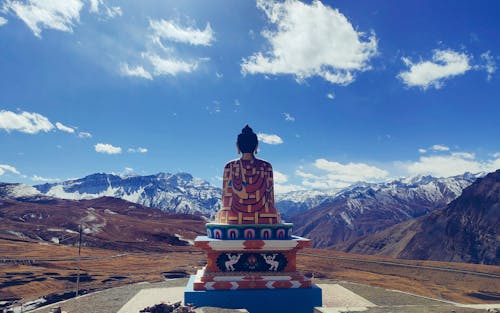 Darmowe zdjęcie z galerii z budda, dolina spiti, himachal pradesh