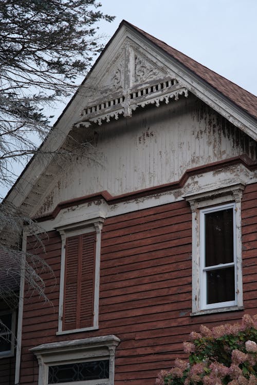 Wall of Vintage Building