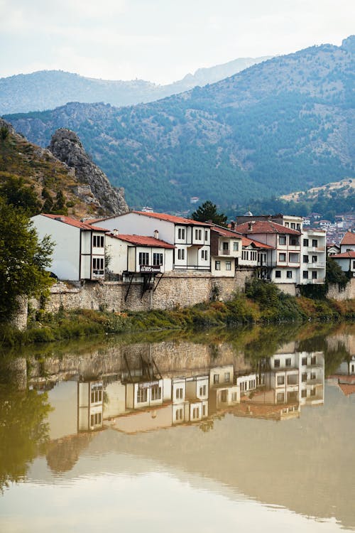 강, 건물, 도시의의 무료 스톡 사진