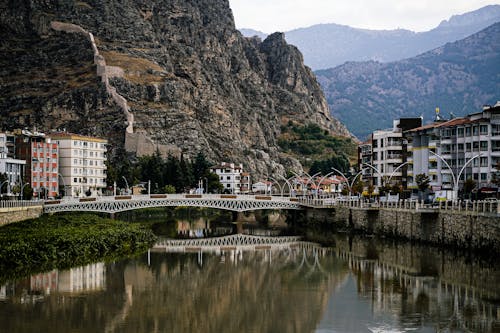 Photos gratuites de amasya, bâtiments, citadin