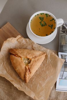 Chicken Turnover Or Hot Pocket