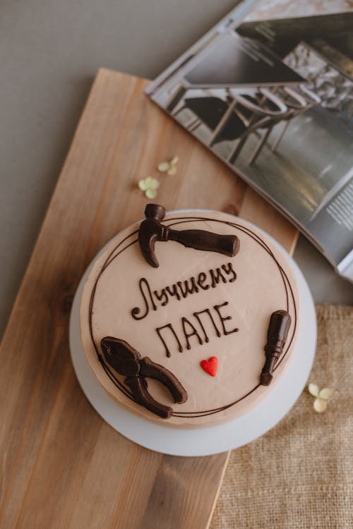 Cake with Chocolate Tools