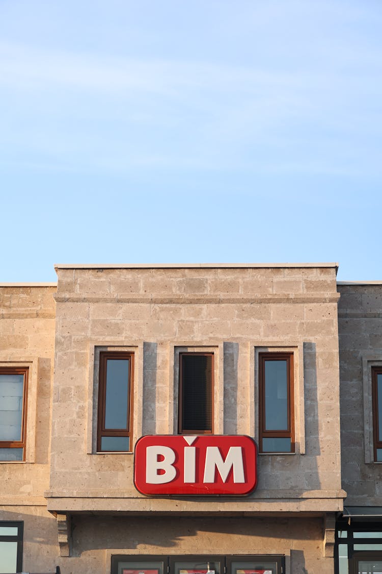 BIM Logo On Building Wall