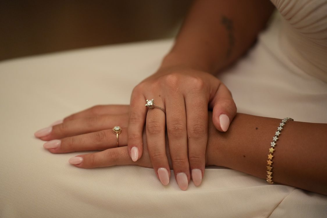 Manicure and Rings on Woman Hands · Free Stock Photo