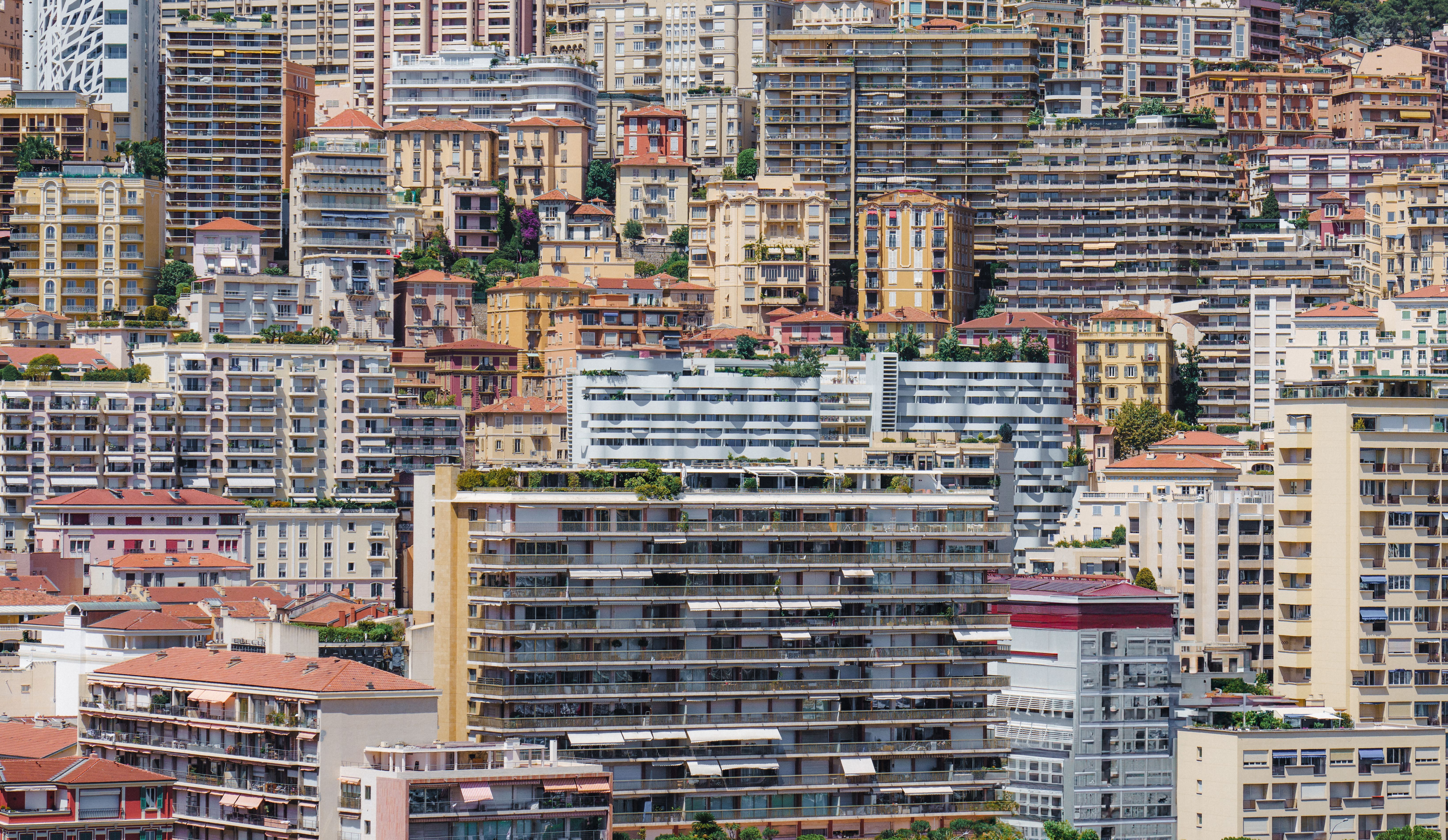Residential Buildings in Monte Carlo · Free Stock Photo