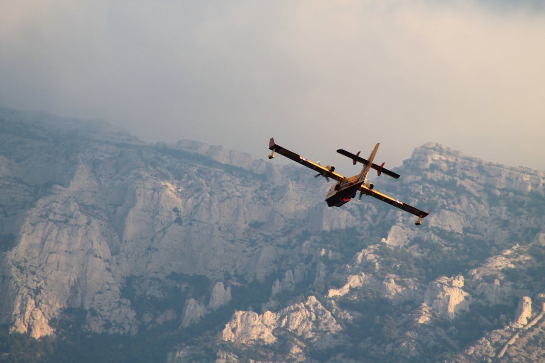 Foto profissional grátis de aéreo, aeronave, alto