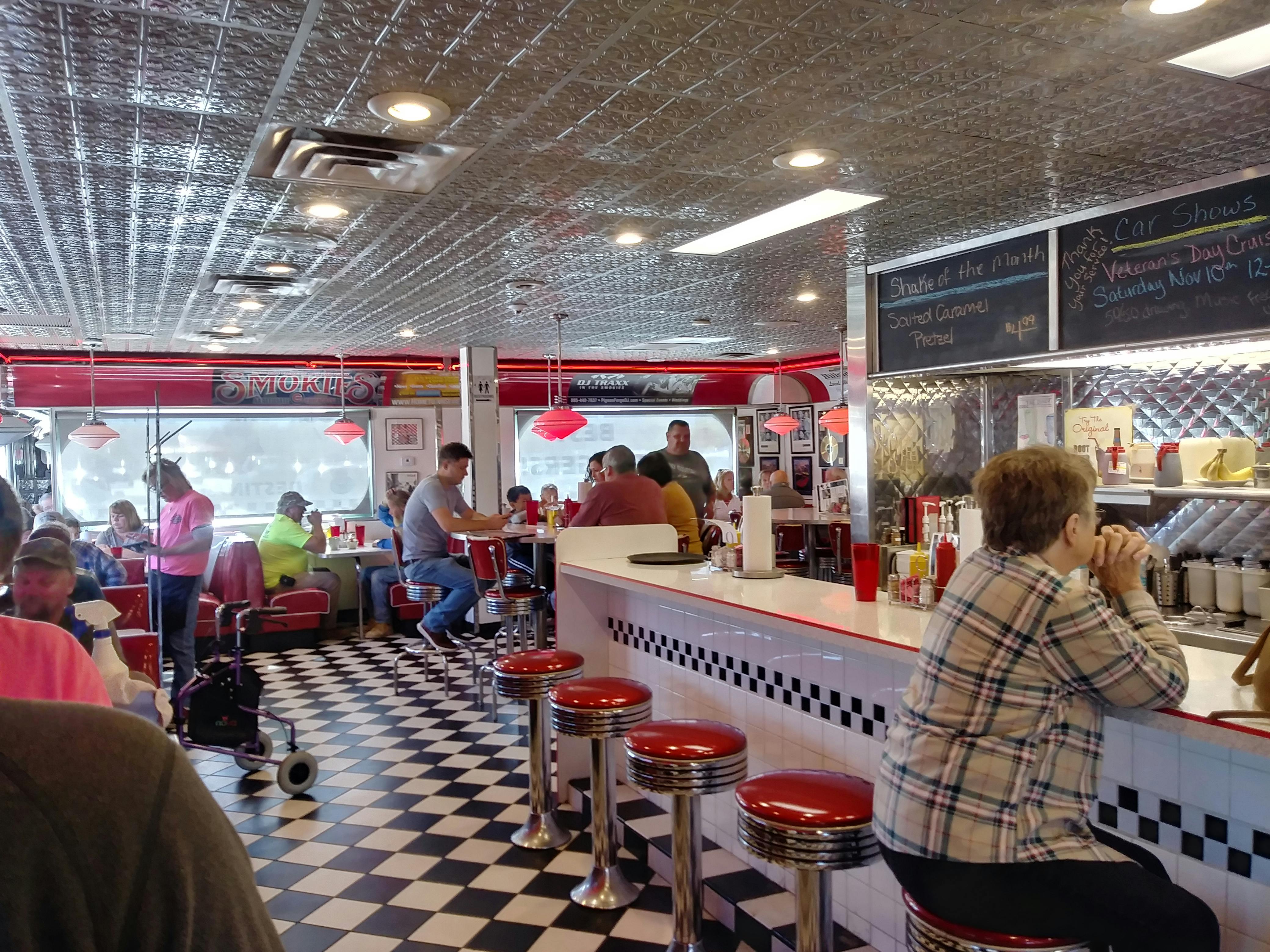 Free Stock Photo Of Checkerboard Diner Food