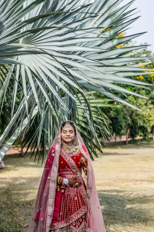 A Woman Wearing Traditional Clothes