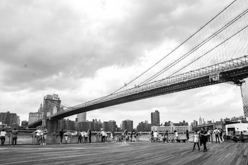 Ingyenes stockfotó brooklyn, emberek, híd témában