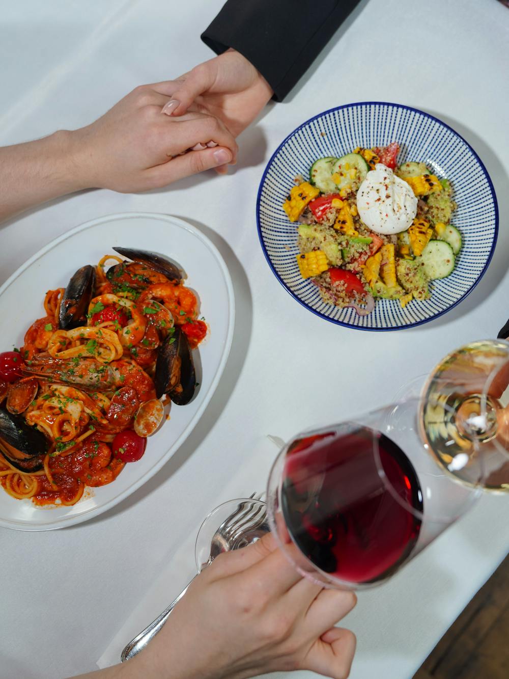 Burrata Pasta with Cherry Tomatoes