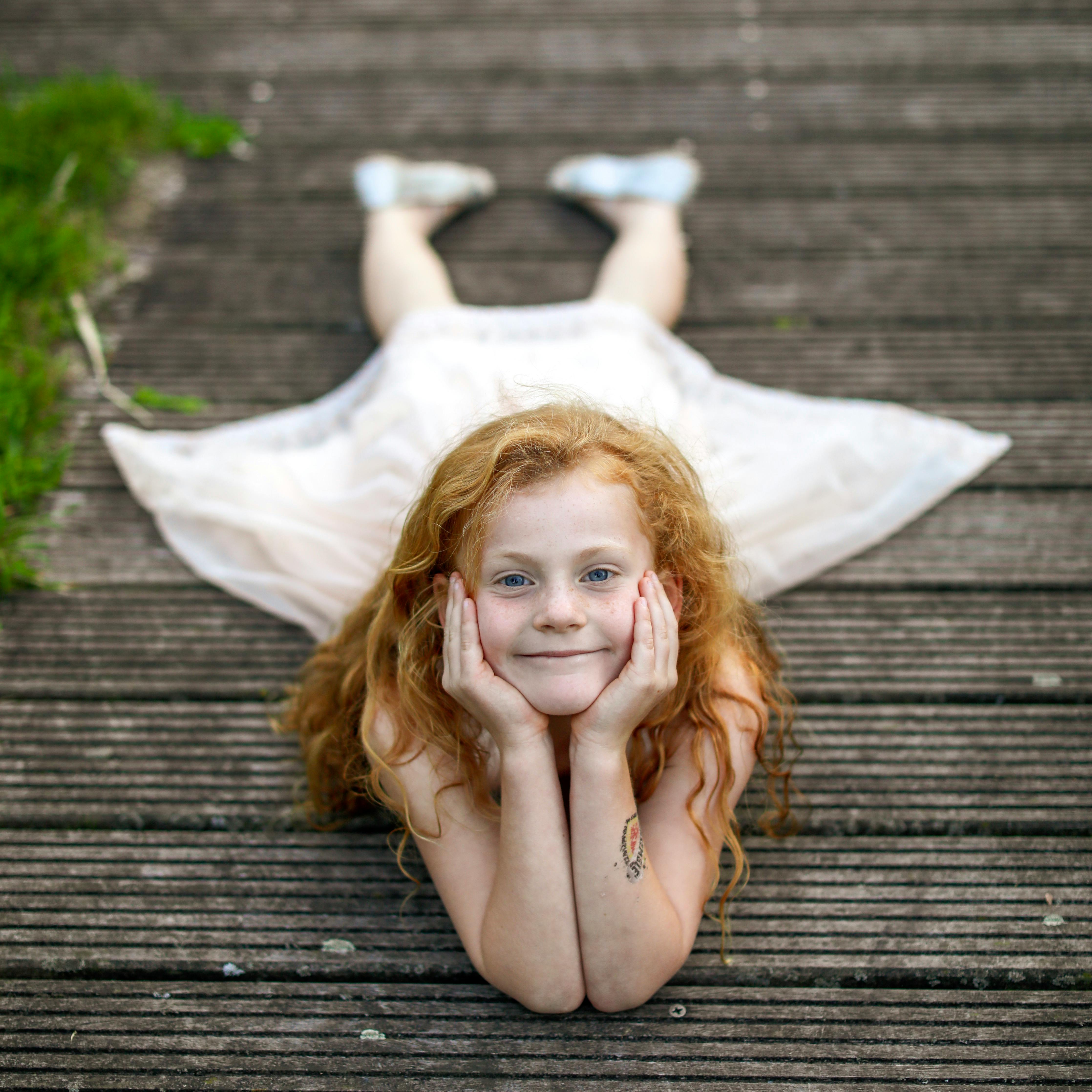 Free stock photo of ginger, girl, kid