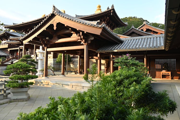 Chi Lin Nunnery In Hong Kong