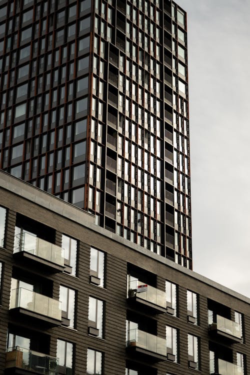 Modern Apartment Buildings in Copenhagen, Denmark