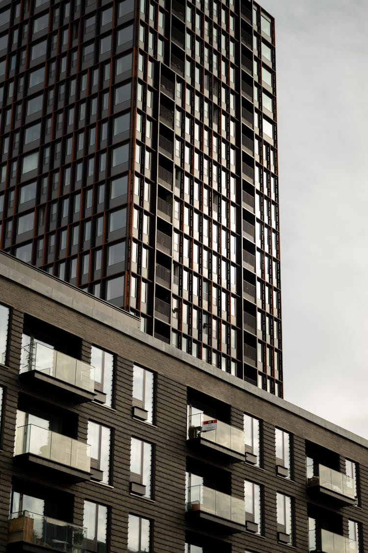 Modern Apartment Buildings In Copenhagen, Denmark