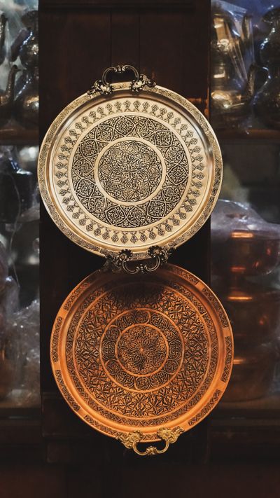Brass trays