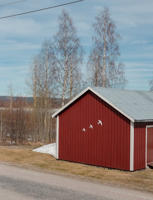 Darmowe zdjęcie z galerii z czerwony, lapland, nordycki