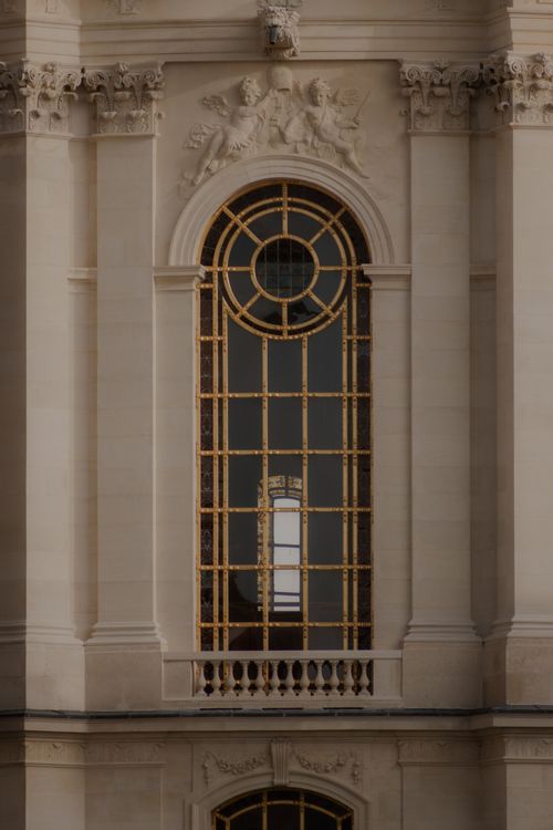 Window Relief Design Relief over Window of Vintage Building · Free Stock Photo