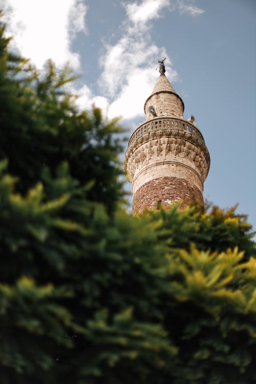 Minaret in a Mosque in Bursa