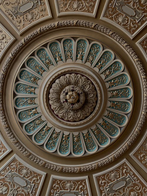 Ornamented, Vintage Ceiling