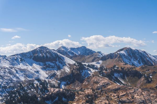 Mountain landscape — source of pure mountain air