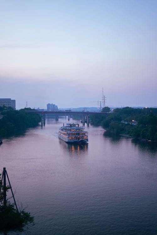 Passenger Ship on River