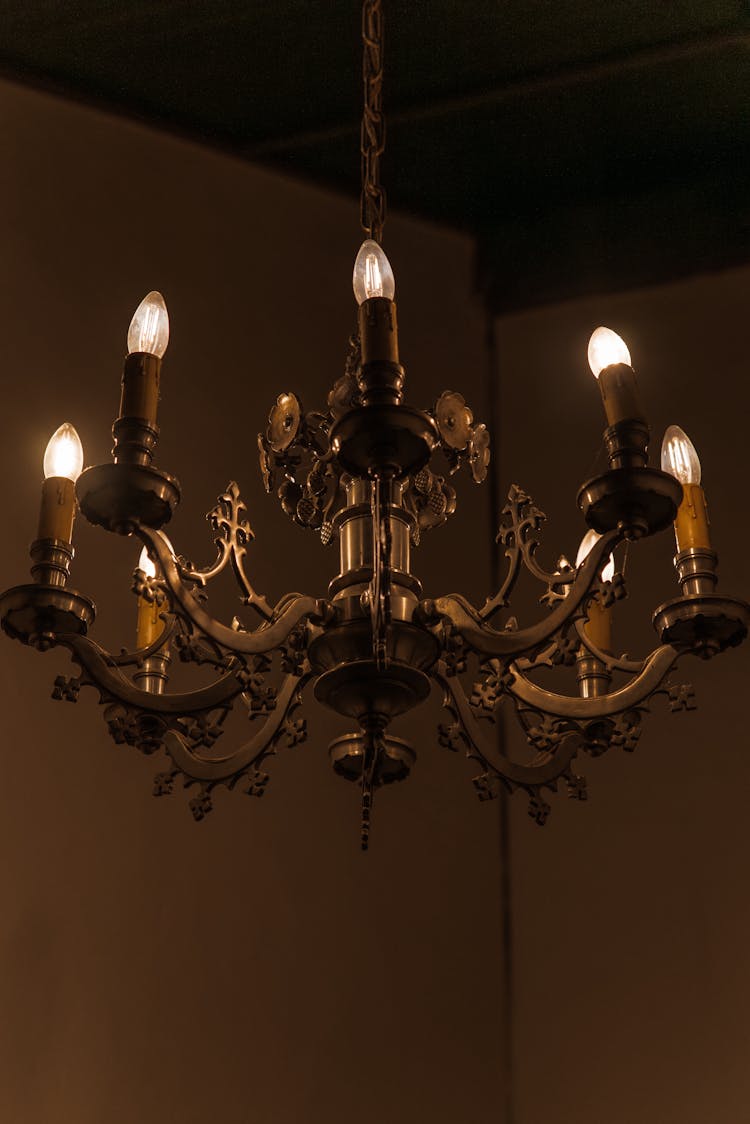 Chandelier In Room