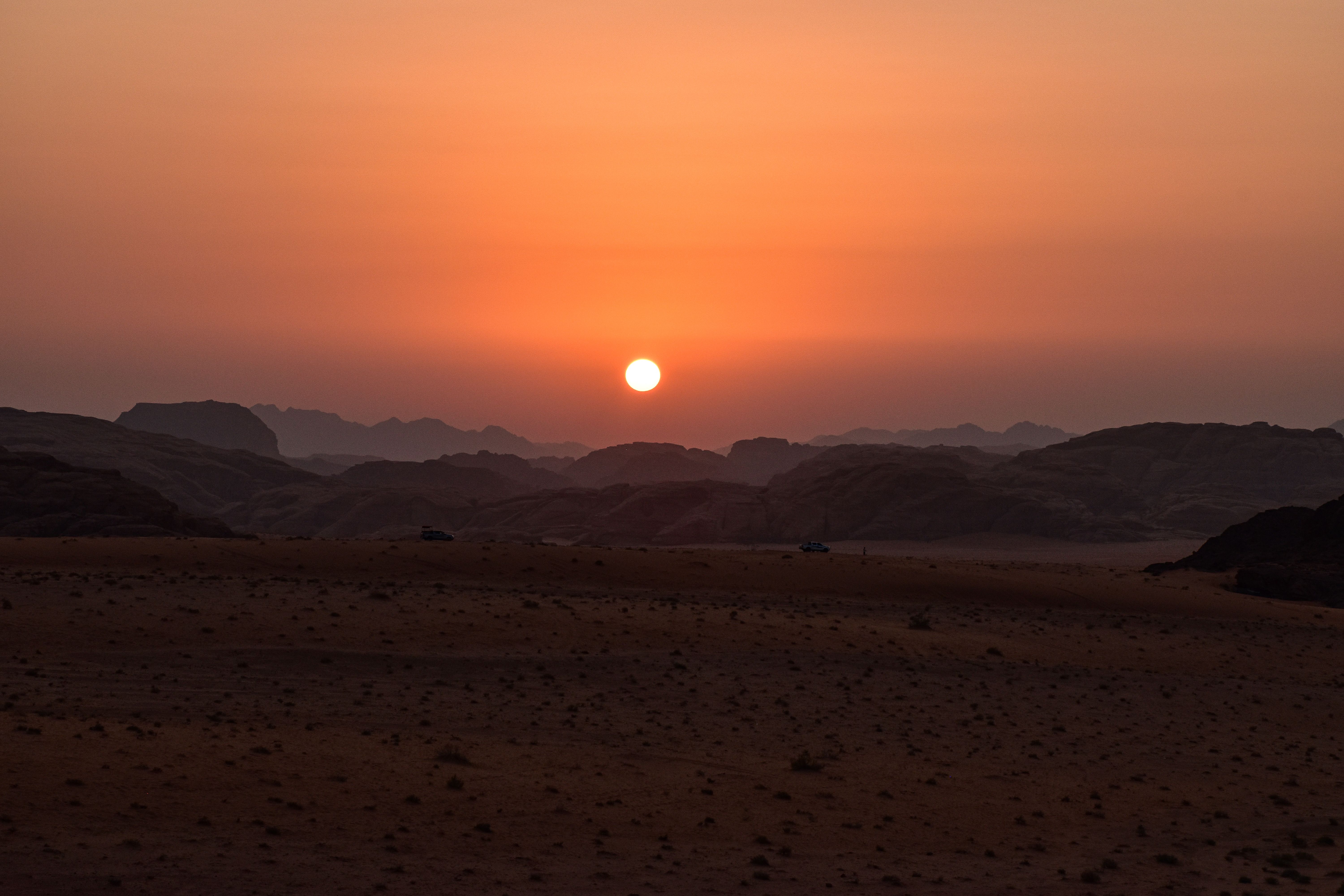 Sunset over Rocky Landscape · Free Stock Photo
