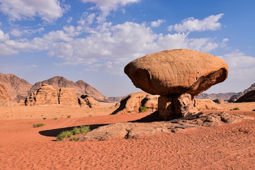 Rock in Desert