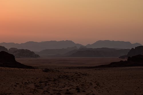 Foto stok gratis aqaba, Fajar, gurun pasir
