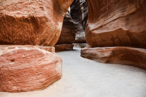 Arid Canyon in Jordan