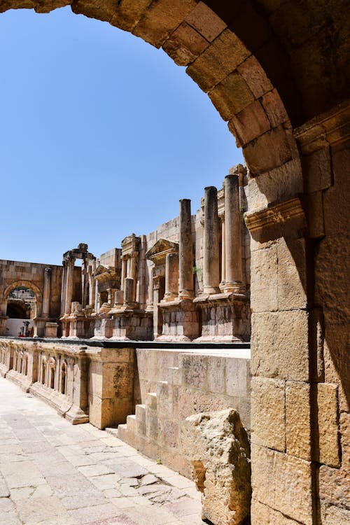 Ruins of Southern Theater in Amman