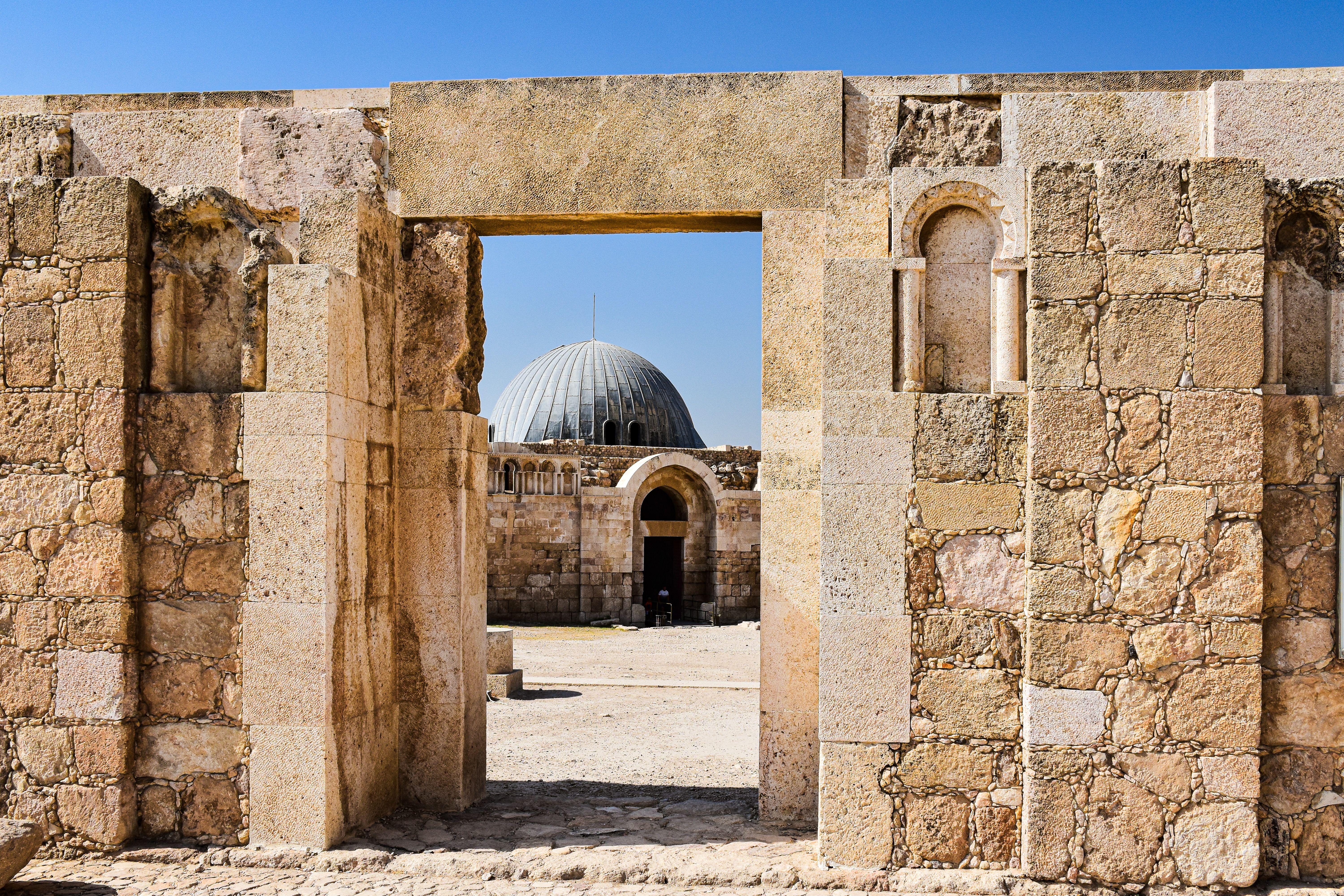 Umayyad Palace in Amman · Free Stock Photo