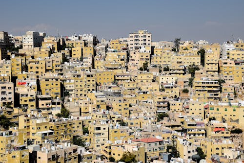 Fotobanka s bezplatnými fotkami na tému ammán, budovy, Jordan