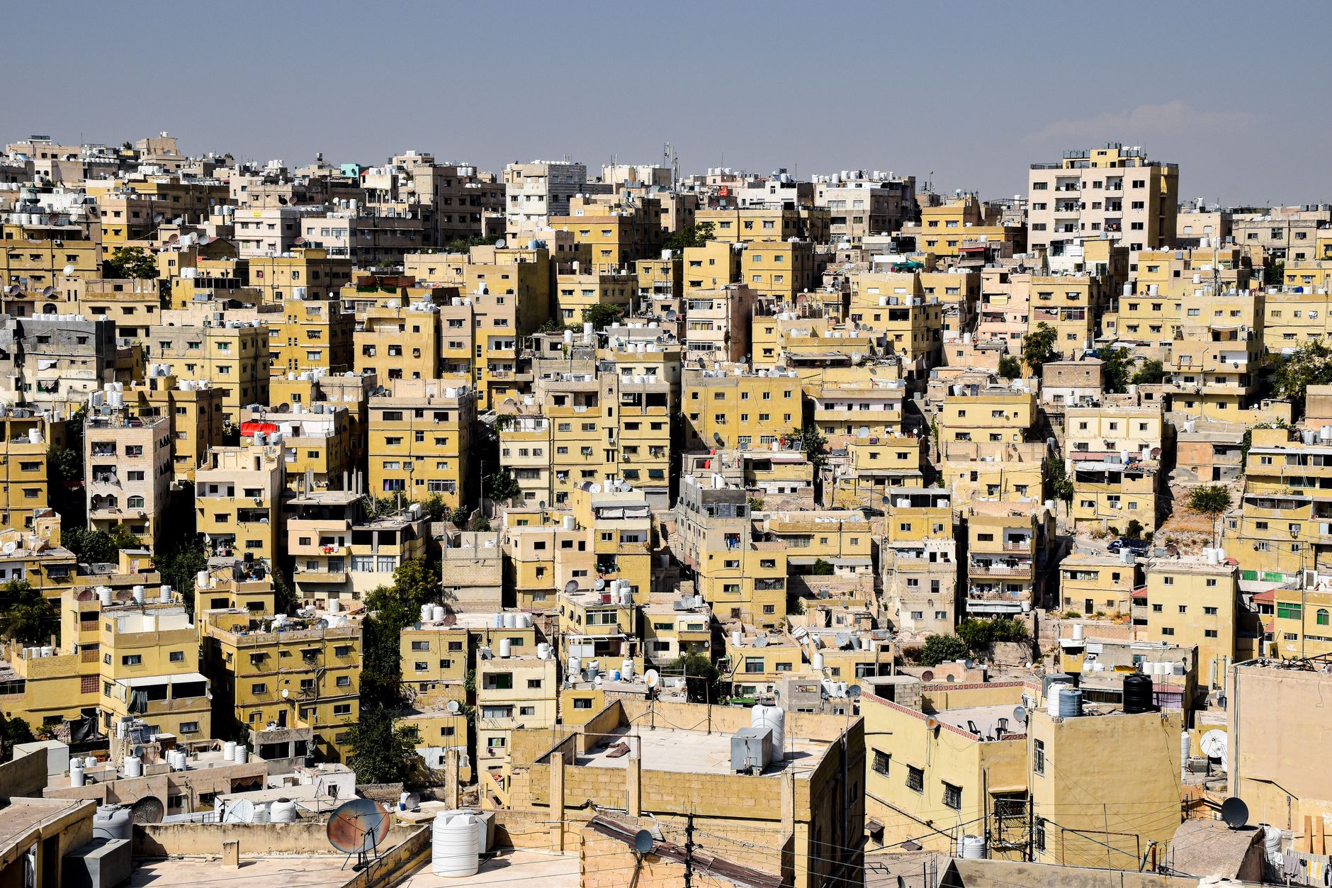 Ramallah şehir manzarası