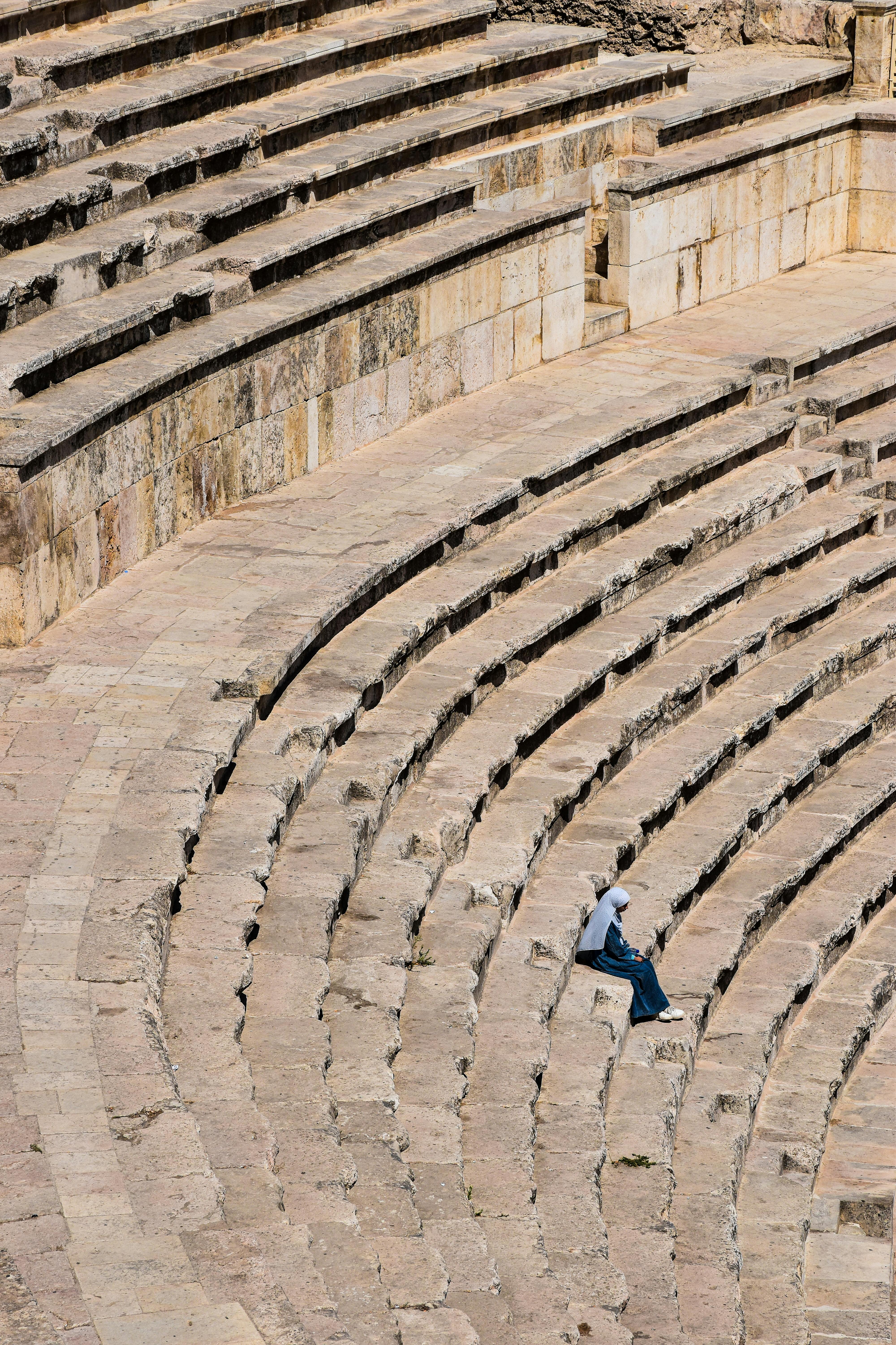 Gratis Immagine gratuita di amman, anfiteatro romano, antichità Foto a disposizione