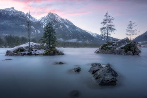 Gratis arkivbilde med alpene, daggry, fjell