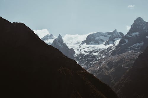 Eroded Mountains Peaks