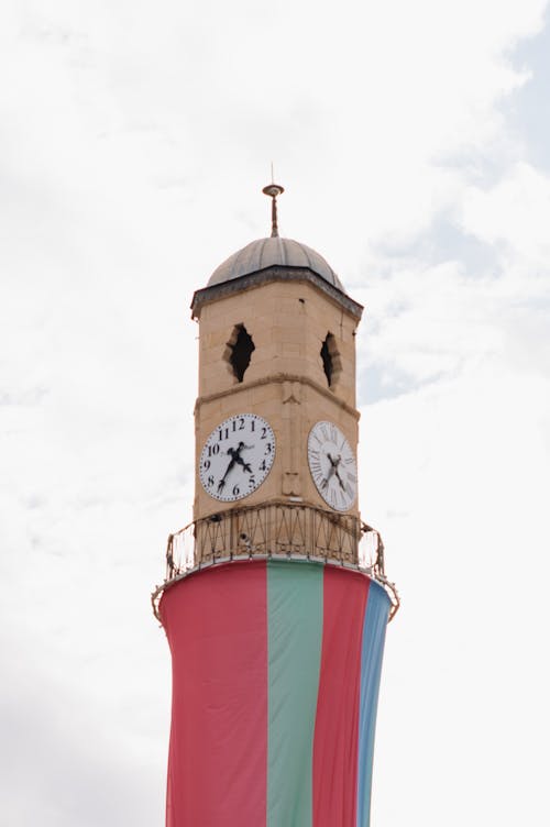 Clock Tower with Dome