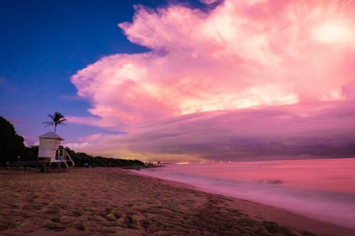 Бесплатное стоковое фото с волны, гавайи, длинная экспозиция