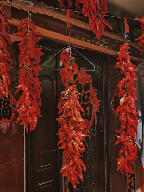 Kostenloses Stock Foto zu chinesische kultur, chinesische tradition, rote chili