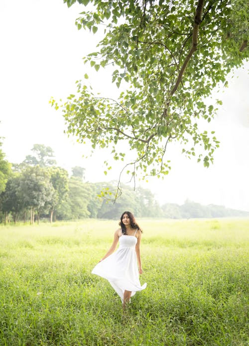 Gratis lagerfoto af brunette, elegance, græsarealer