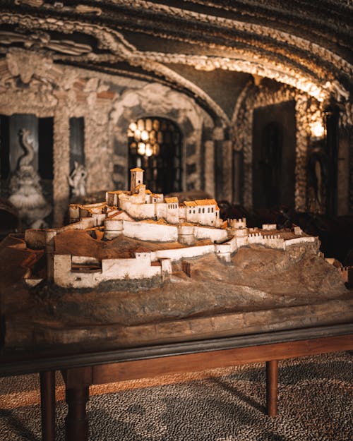 A Model of a Castle in a Palace 
