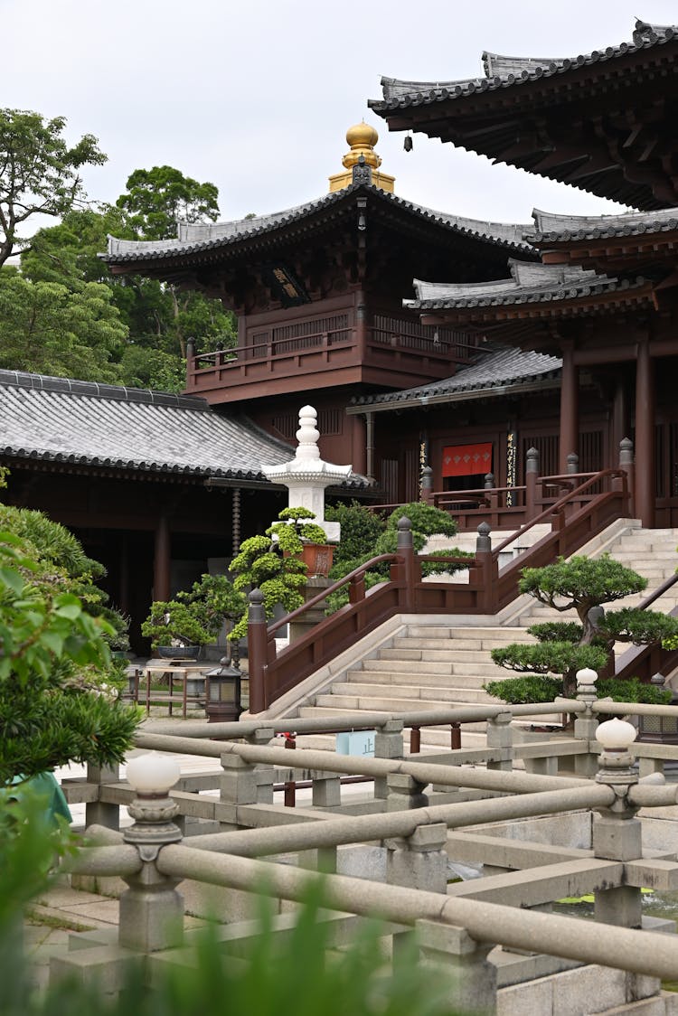 Chi Lin Nunnery In Hong Kong