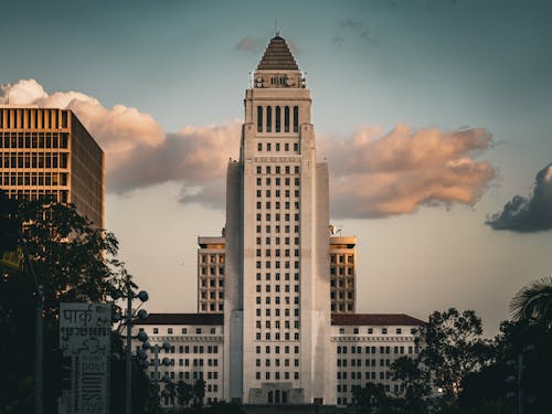 Foto stok gratis Amerika Serikat, art deco, balai kota