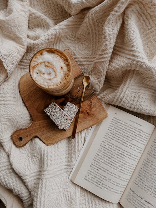 Coffee, Cakes and an Open Book