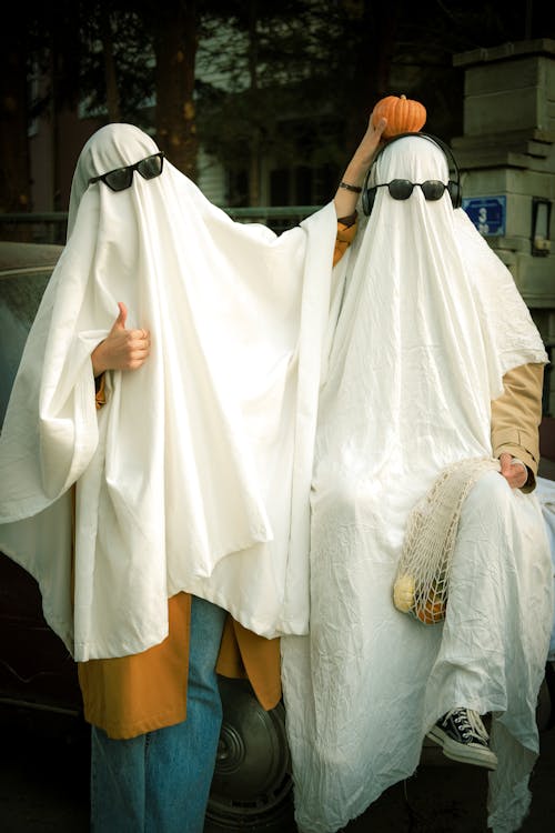 People in Funny Costumes for Halloween