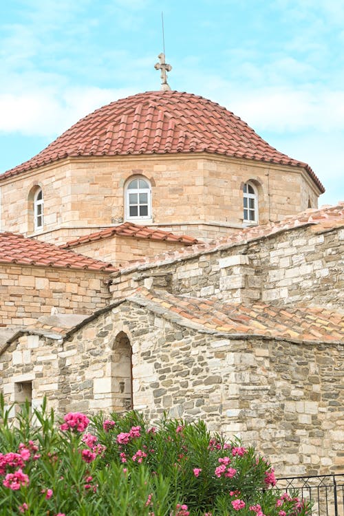 Byzantine Panagia Ekatontapiliani Church on Paros Island